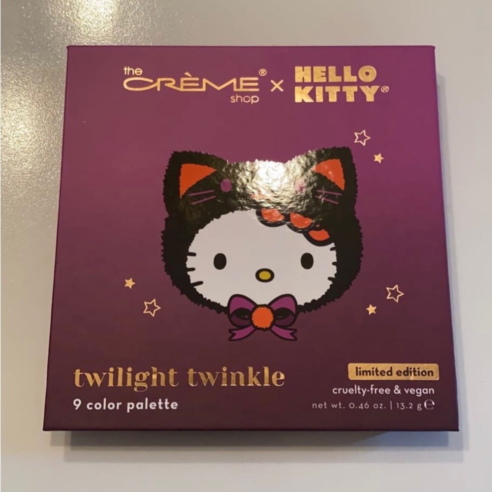 BRAND NEW!! twilight twinkle hello kitty eyeshadow pallet